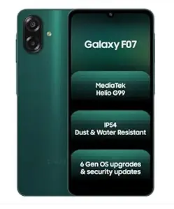 Samsung Galaxy F07 (Green, 64 GB) (4 GB RAM)