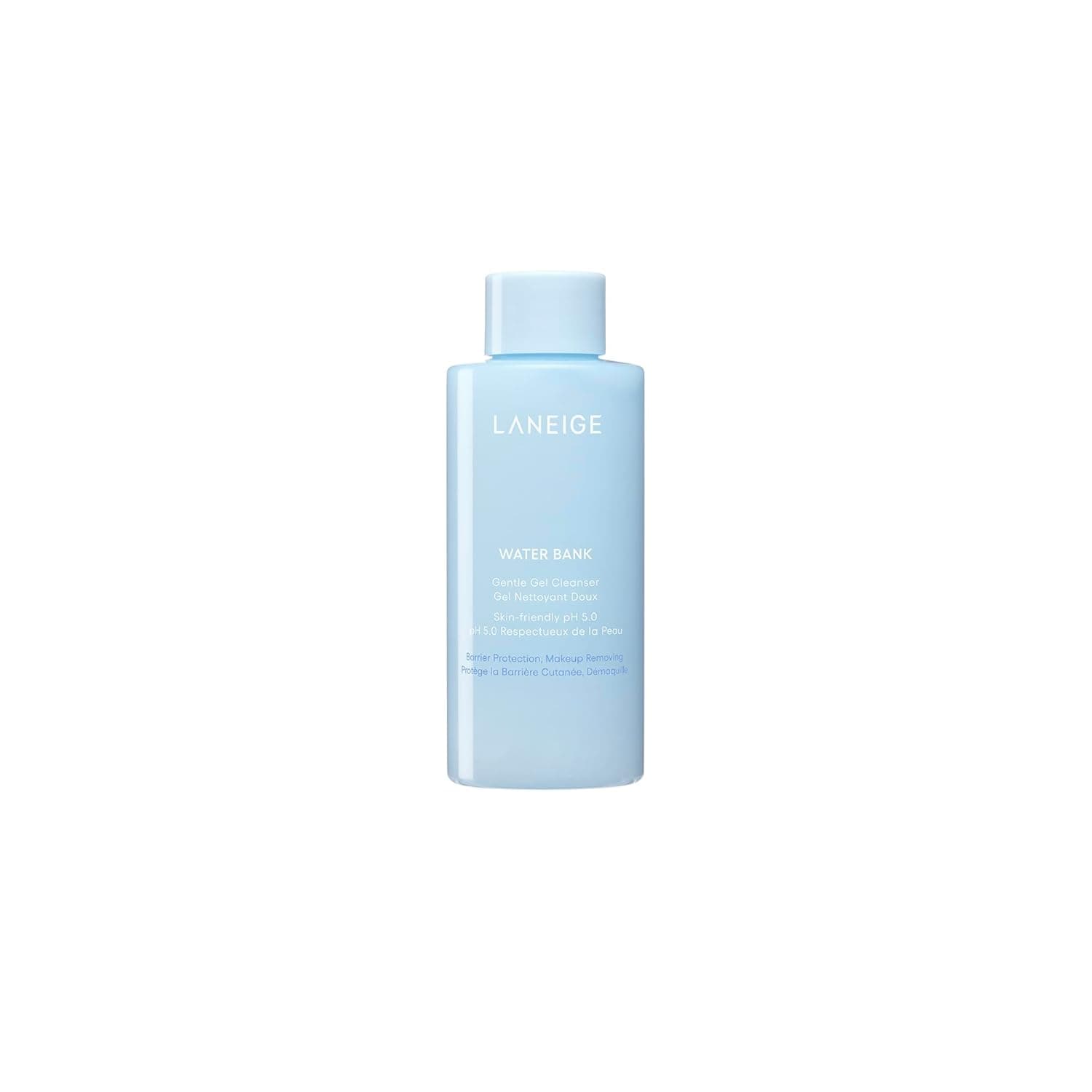 Laneige Gentle Gel Cleanser with Hyaluronic Acid | Non-Drying | Maintain Skin Barrier & pH level | Hydrating Facewash | Soothes Skin | All skin types