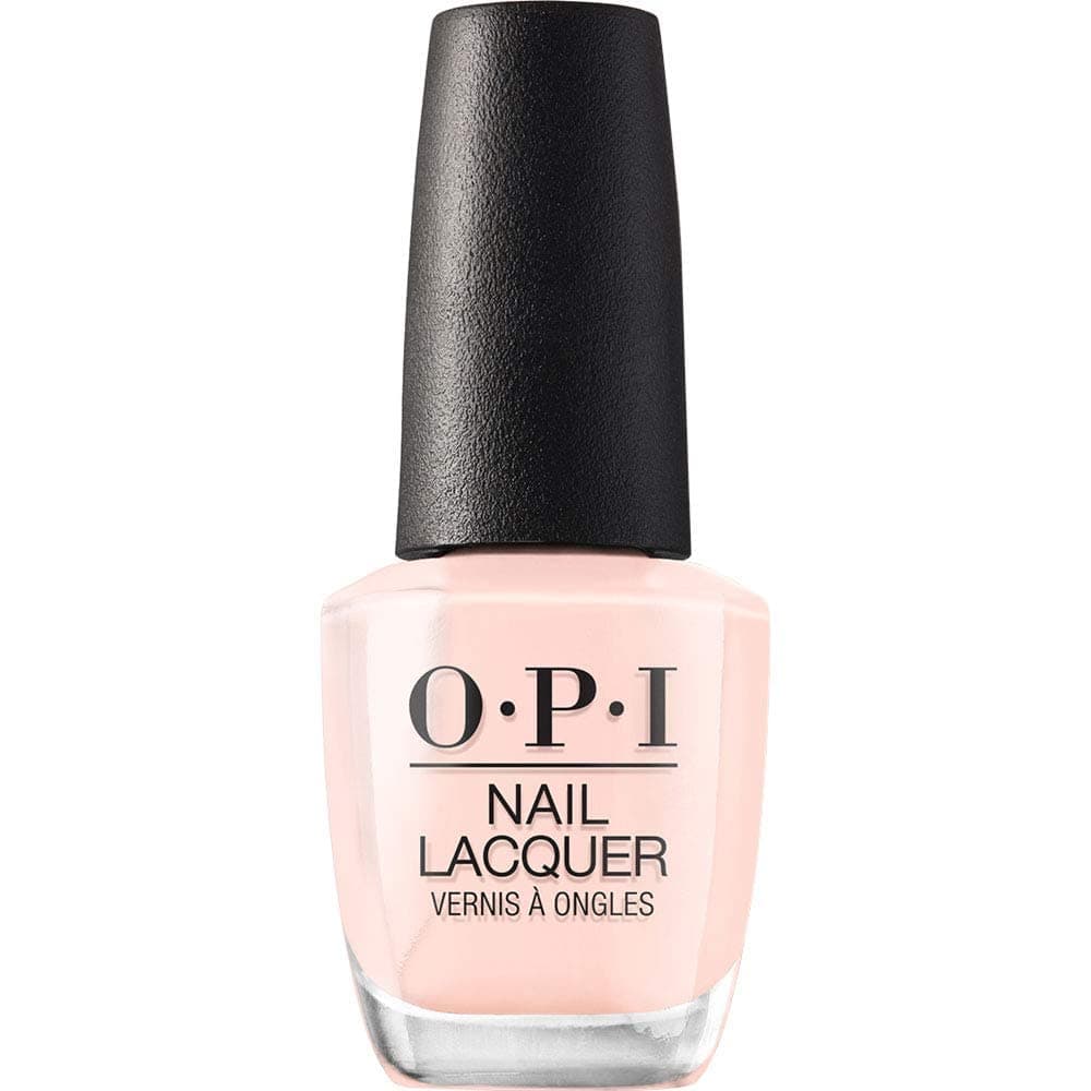 O.P.I Nail Lacquer | Bubble Bath (Nude Pink) | 15 Ml | Long-Lasting, Glossy Finish Nail Polish | Fast Drying, Chip Resistant