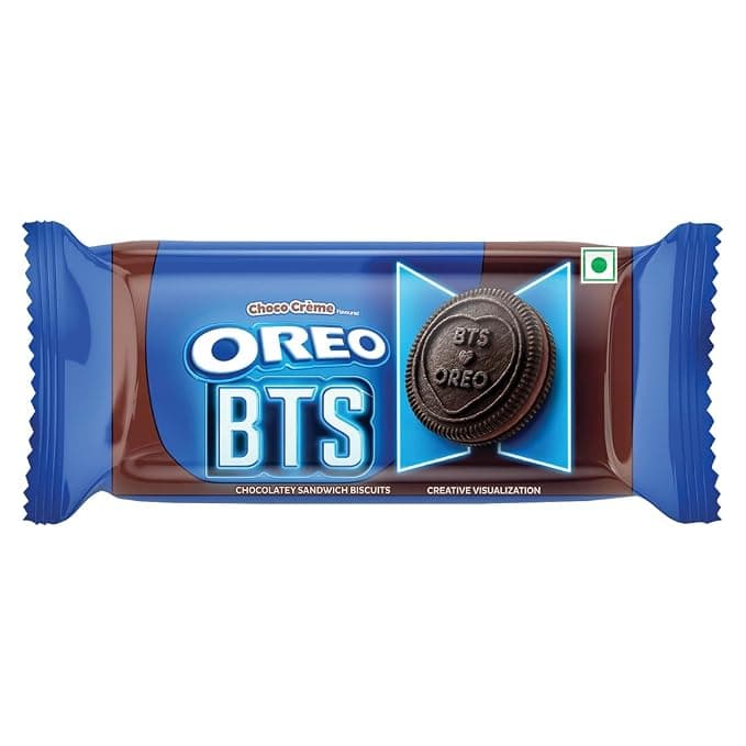 Cadbury Oreo Chocolate Flavour Creme Sandwich Biscuit, 41.75 g