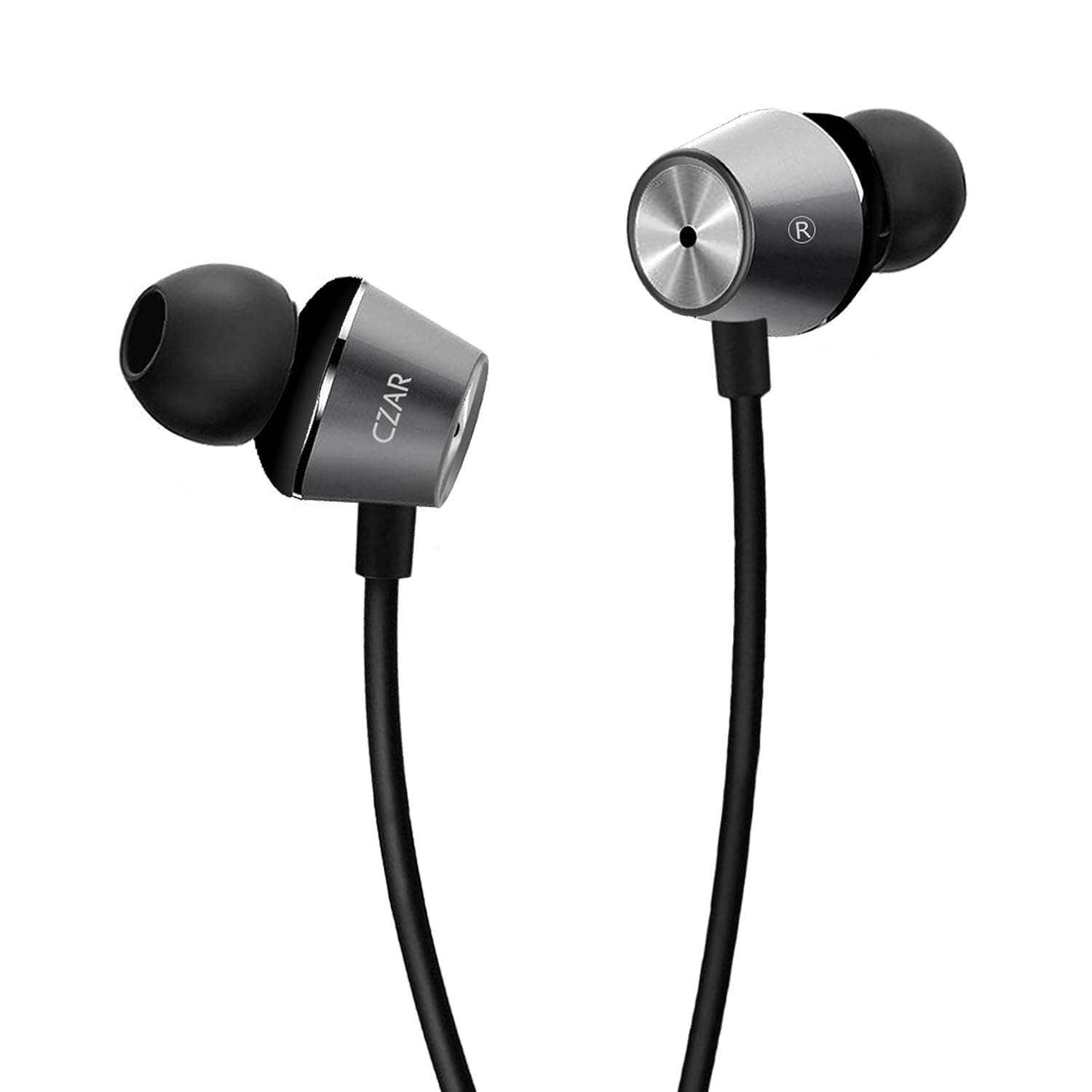 Czartech Acoustics CW530 in-Ear Wired Earphones with Mic (Metallic)…