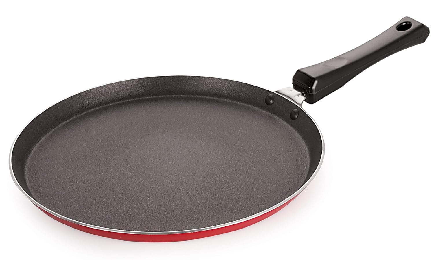 Nirlon Dishwasher Safe Aluminum Non Stick Flat Dosa Tawa 26cm(26_ mm_Classic_FT11)