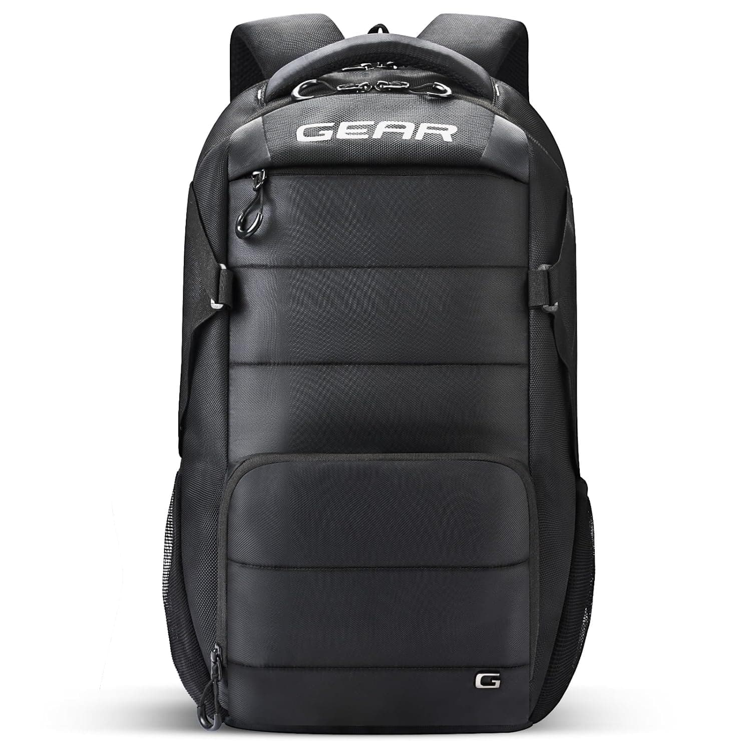 Gear Aspire 19”/30L Large Water Resistant Laptop Backpack | Casual Backpack | Daypack | Travel Backpack | College Bag For Men/Women (Black)