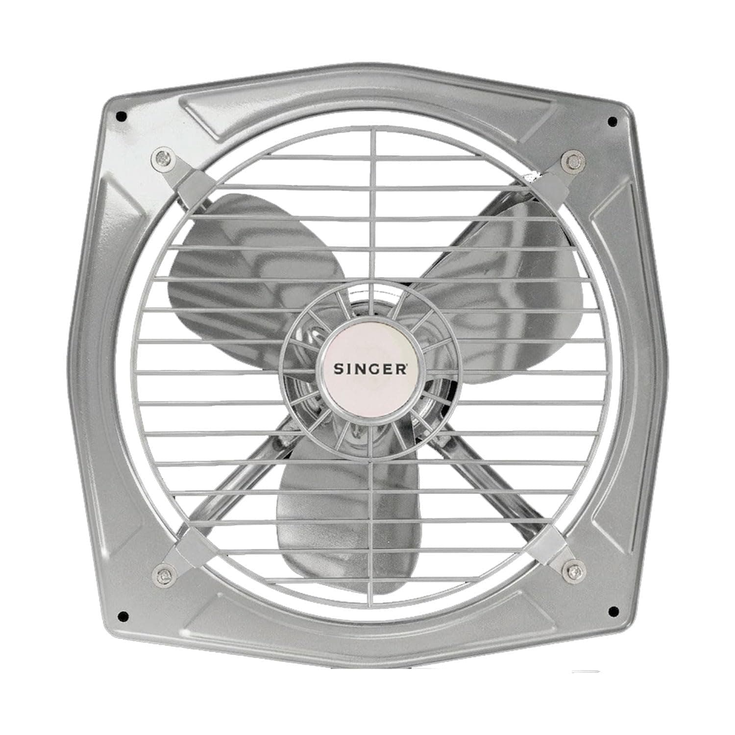 SINGER Maxovent 230 mm Exhaust Fan | 100% Copper Motor | 40W Energy Efficient | 1350 RPM High Suction, Low Noise | 500 CMH Air Delivery | Powder-Coated Rust-Free Body | 2-Year Warranty