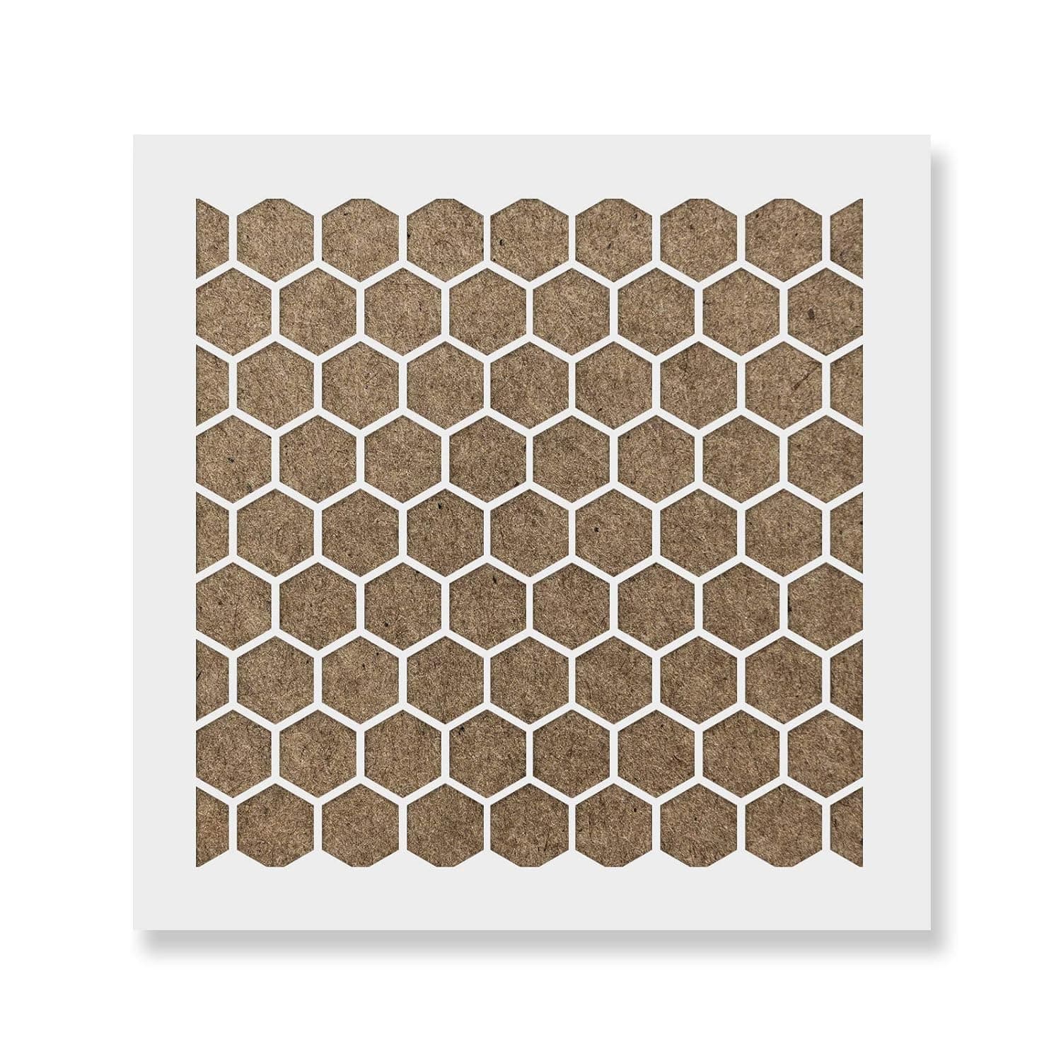 Ivana's Honeycomb Cookie Stencil Template - Reusable & Durable Food Safe Stencils for Cookies and Baking Size - (12 x 12 inch)