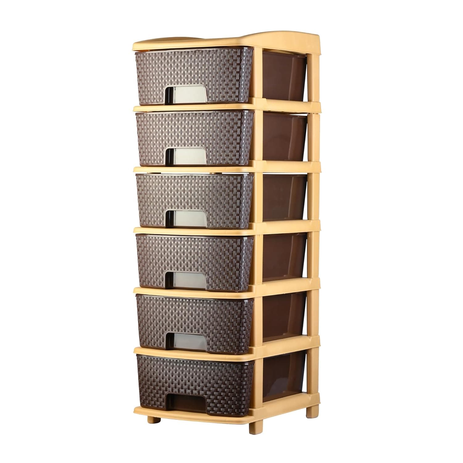 Drawer Multipurpose Drawer Plastic Modular Chest Storage Organizer Home, Office, Parlor, School, Doctors, Home and Kids (6XL)