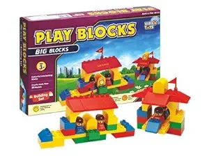 Negi Play Plastic Blocks Building Set,Multicolor