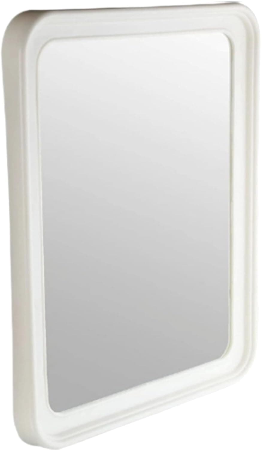 Plastic Mirror Wall Hanging for Bathroom Bedroom Dressing Table Makeup Beauty Mirror Washbasin Livingroom Square Rectangular 3mm (Rectangular, 10x13 (Frame Size) / 9x12 (Glass Size))