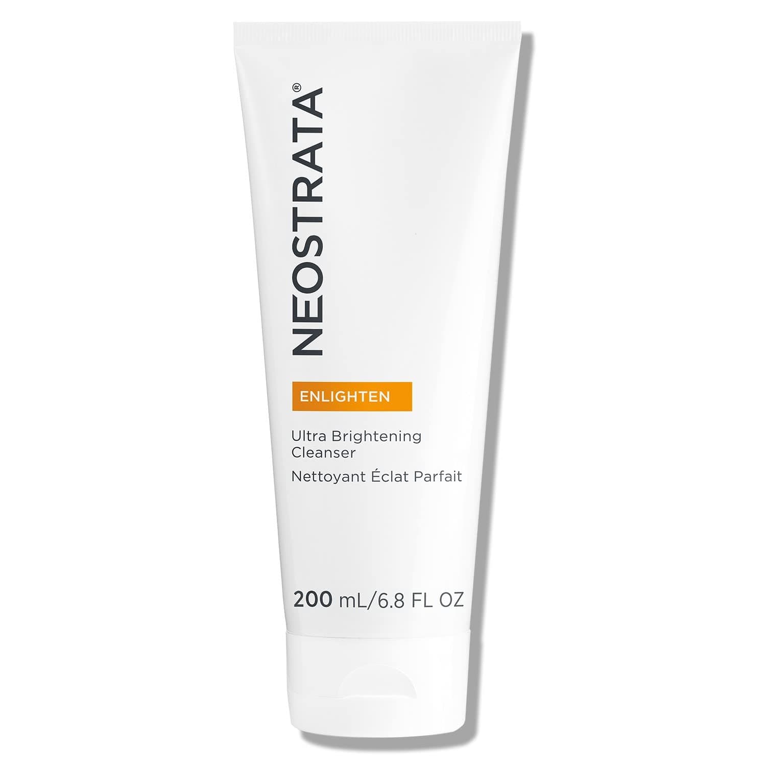 NEOSTRATA ENLIGHTEN Ultra Brightening Gentle Facial Cleanser & Dark Spot Corrector with Extracts of Apricot, Lavender, Hibiscus Seed, Orange Peel & NeoGlucosamine for Hyaluronic Acid, 6.8 ounces