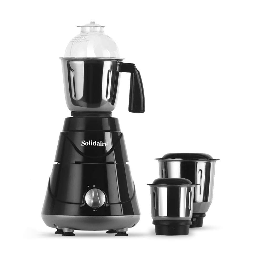 550-Watt Mixer Grinder with 3 Jars (Black) (SLD-550-B)