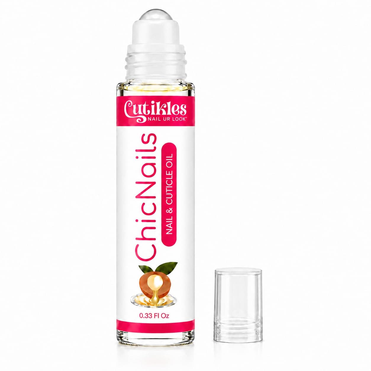 Cuticle Oil Roll-On. Nourishing & Hydrating Formula for Healthy Nails. Easy-to-Apply Roll-On Bottle, Perfect for Dry Cuticles & Nail Care, Compact & Travel-Friendly - 10ml