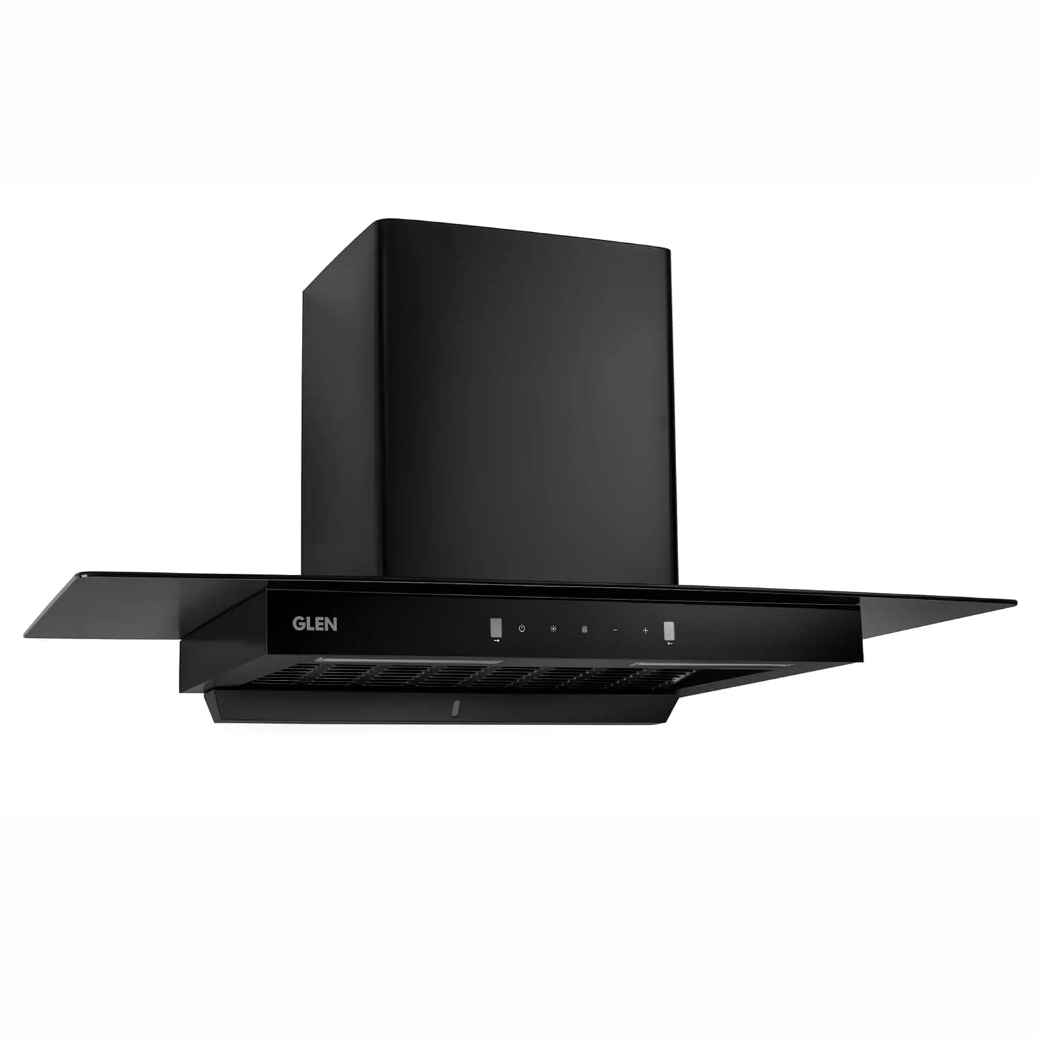 Glen 90 cm 1200 m³/hr Filterless Thermal Autoclean Kitchen Chimney, T-Shaped |(Hood Selana 90,Touch & Gesture Control,Black)