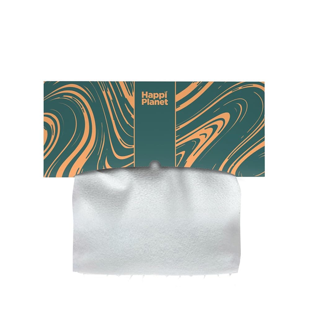 Happi Planet | Reusable Kitchen Towels | 20 Pulls | Pull Wipe Wash Reuse | Highly Absorbent, Eco-Friendly, Non-Toxic | For Oil, Water, Tea, Ketchup & Flour Stains | Multipurpose Cleaning