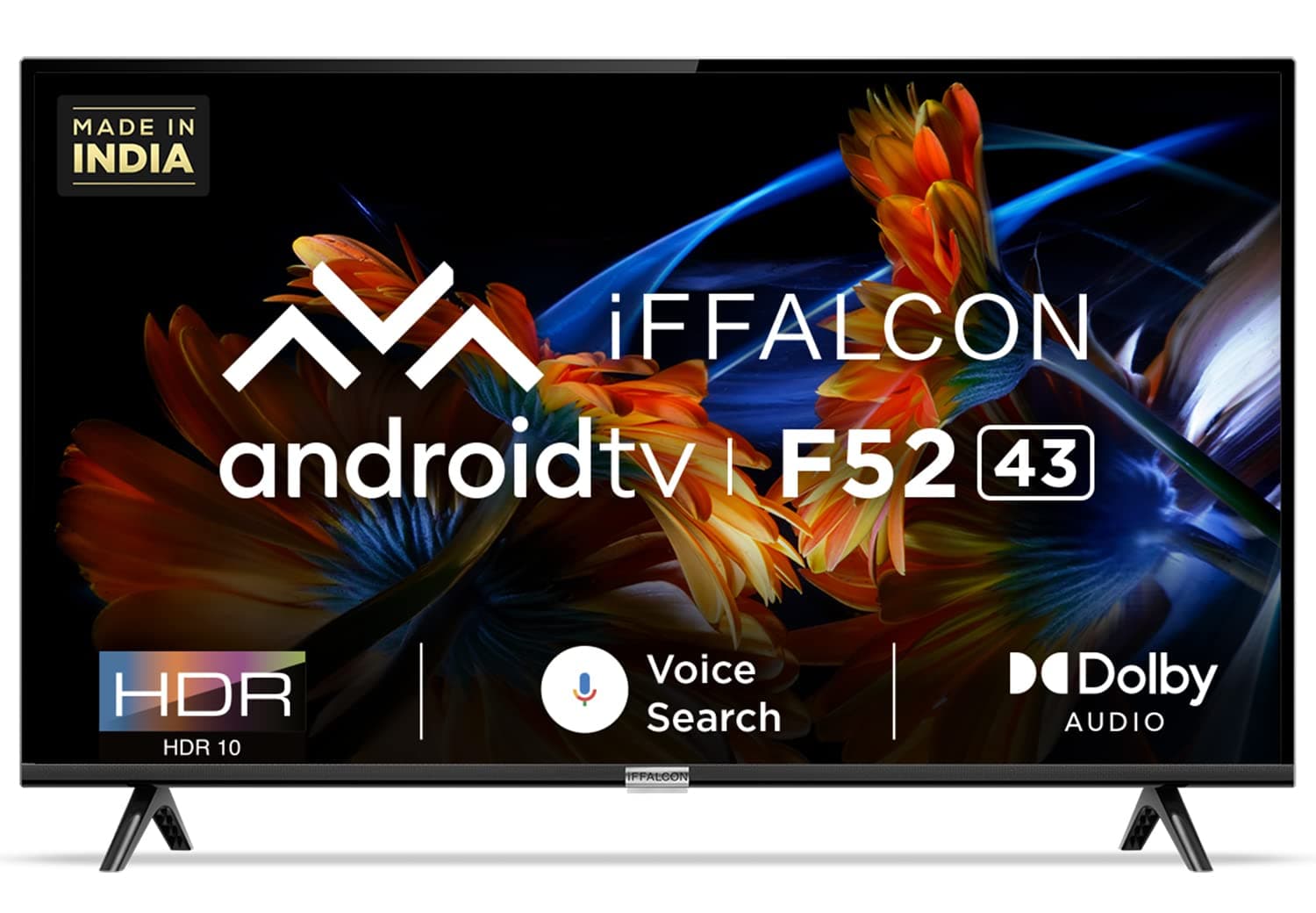 iFFALCON 109 cm (43 inches) Full HD Smart LED TV 43F52 (Black)