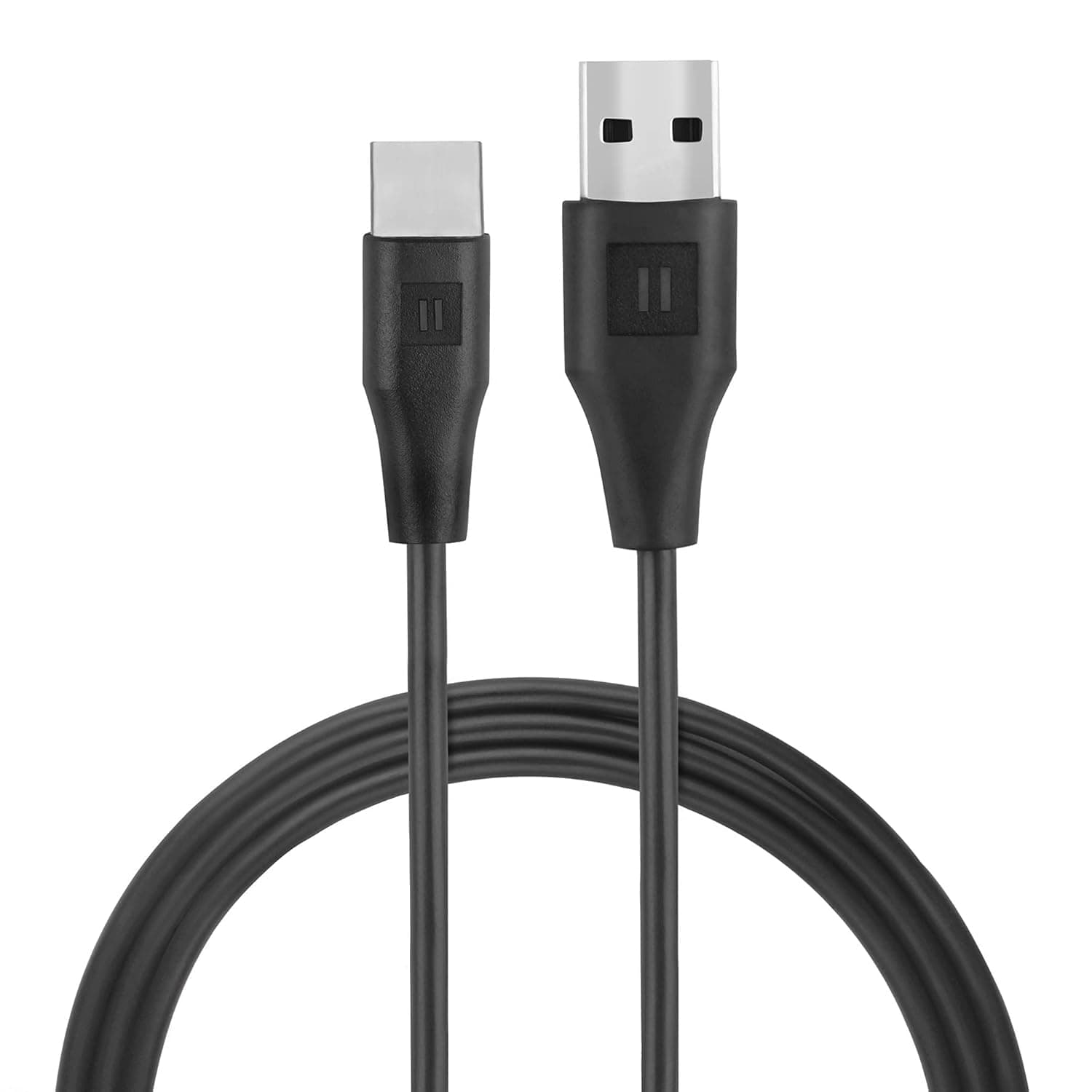elevn flex Unbreakable 5V / 3.0A Fast Charging 1m Type C Cable for Smartphones, Tablets, Laptops & other Type C devices, PD Technology, 5Gbps Data Sync, Quick Charge 3.0 (Black)
