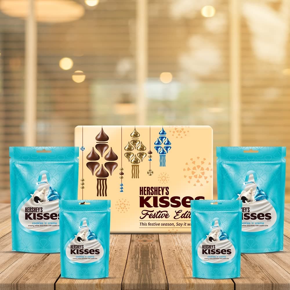 Hershey's Kisses Cookies 'n' Crème Chocolate, 266g