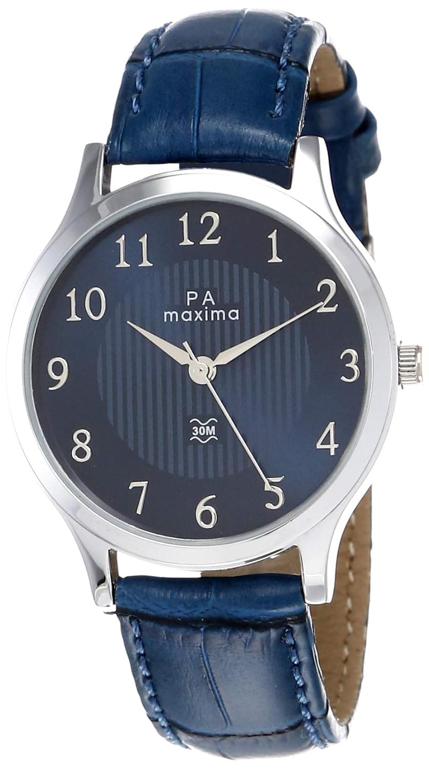 Maxima Analog Blue Dial Men's Watch-O-44965LMGI