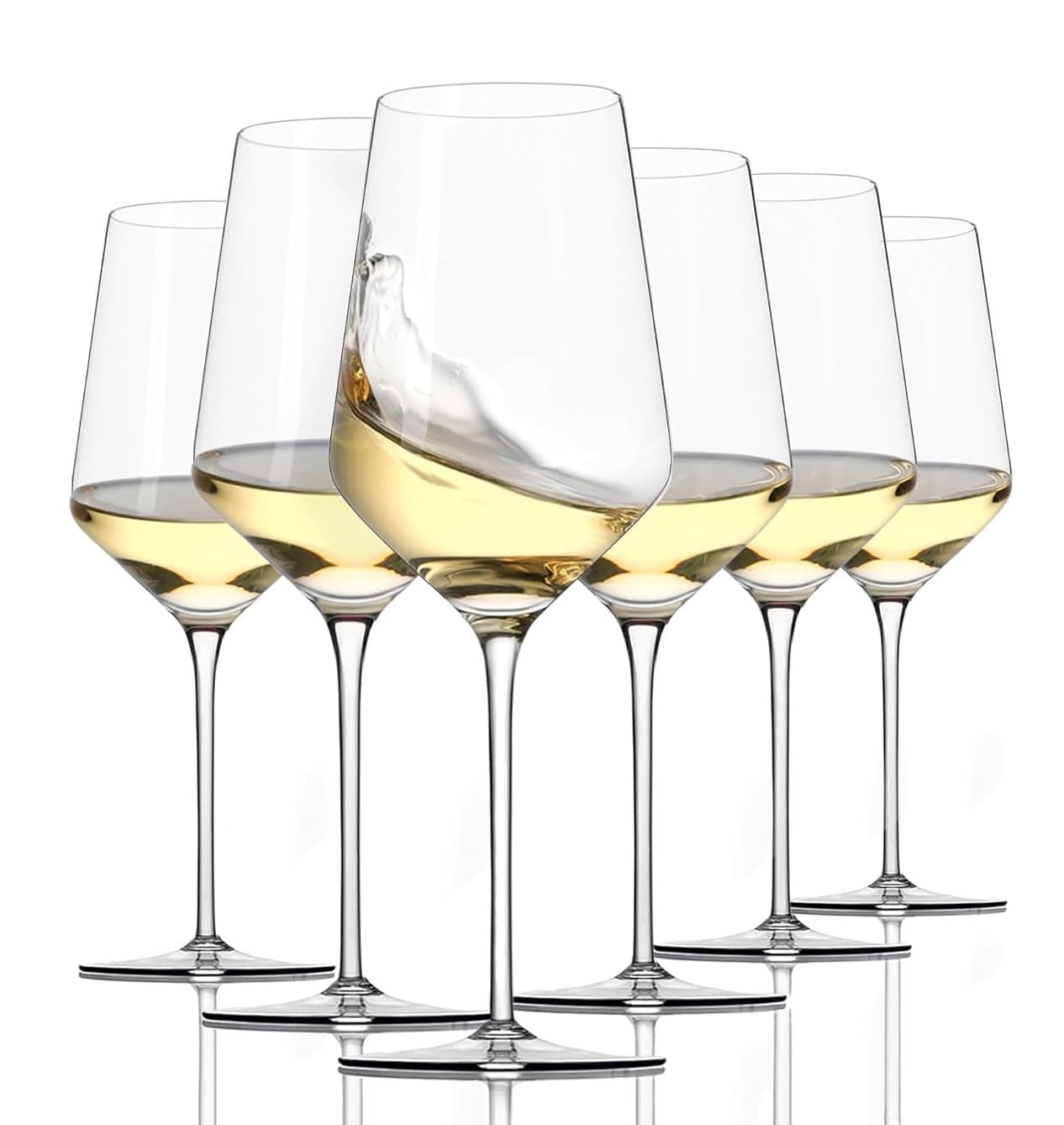 VILON Red Wine Glass - 6 Pieces, Clear