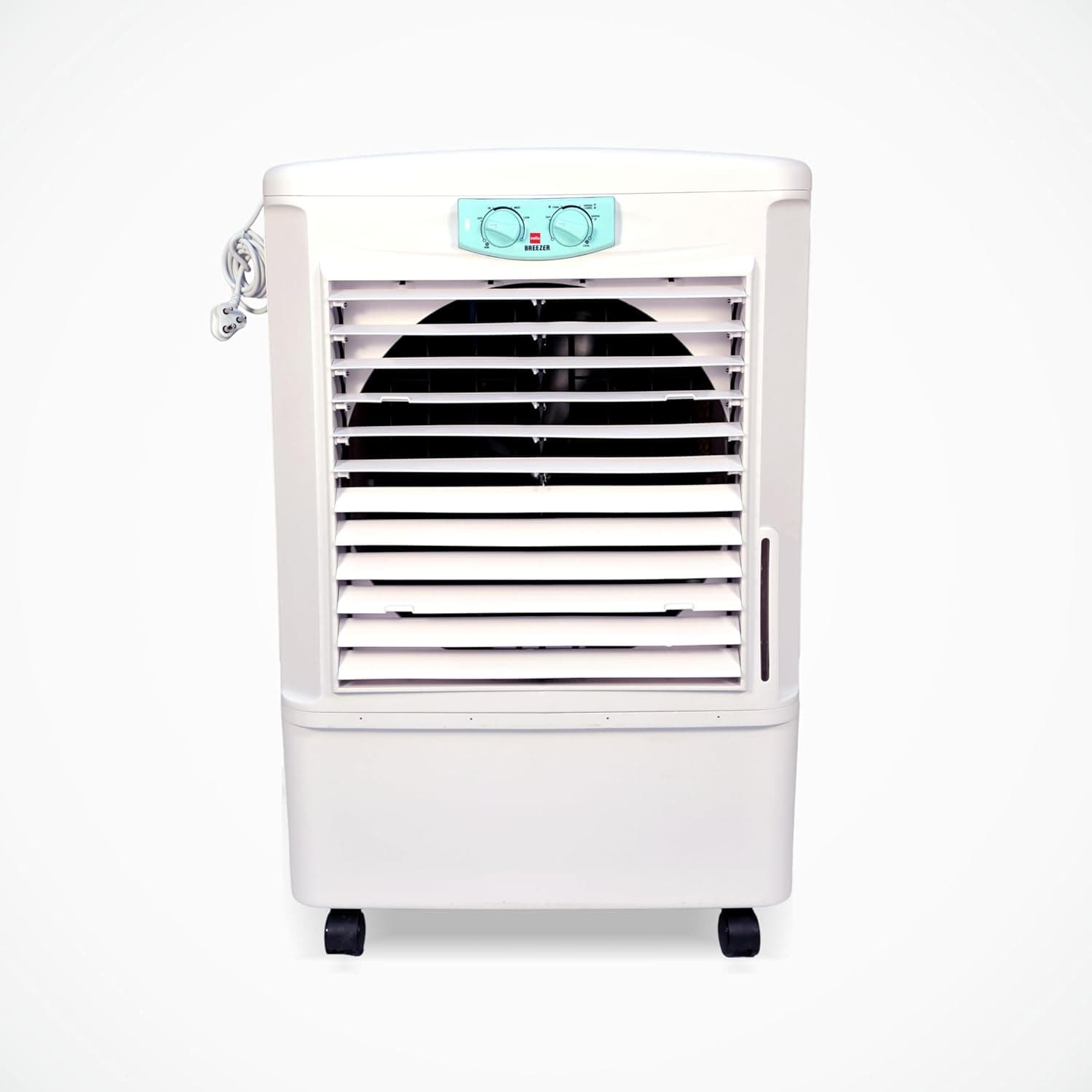 CELLO Breezer 45 Litres Heavy Duty Vertical Commercial Air Cooler | High-Density Honeycomb Cooling Pads, Auto-Fill Water Technology, Powerful Air Flow | Long Life Air Cooler For Restaurants & Office
