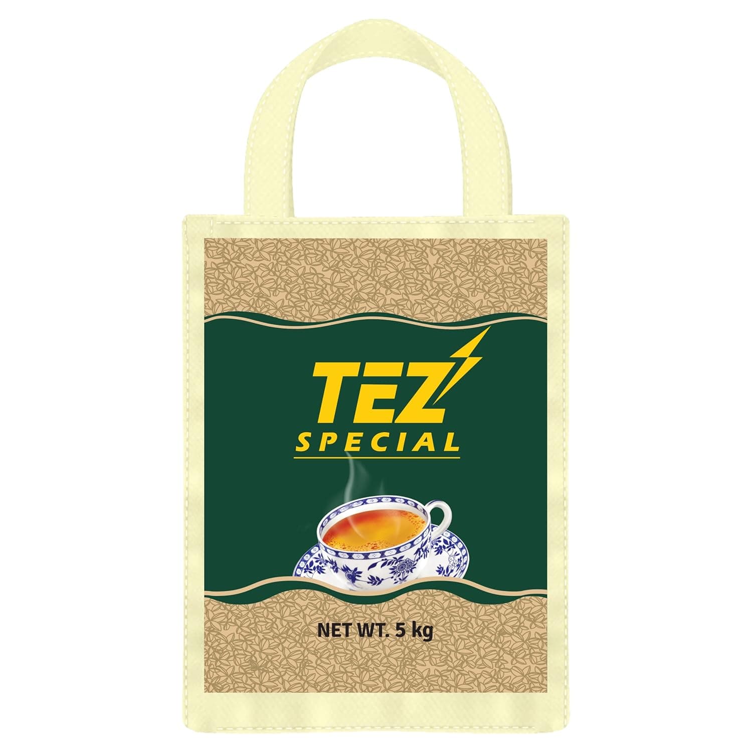 Tez Tea P-C (5 kg (Pack Of 1), CTC Leaf (Black Tea))